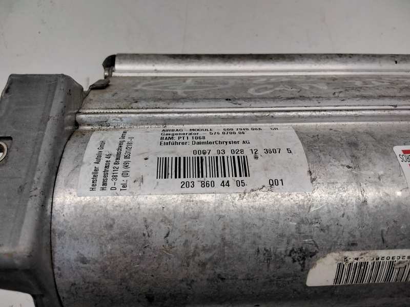 Recambio de airbag delantero derecho para mercedes clase c (w203) berlina 2.7 cdi 20v cat referencia OEM IAM 2038604405  122772