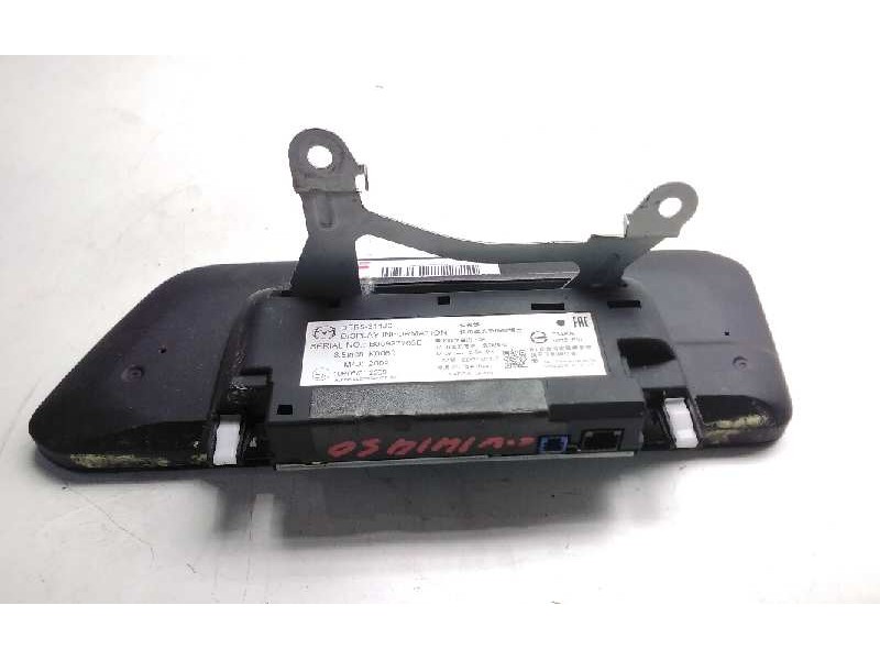 Recambio de pantalla multifuncion para mazda cx-30 referencia OEM IAM B00927762B  