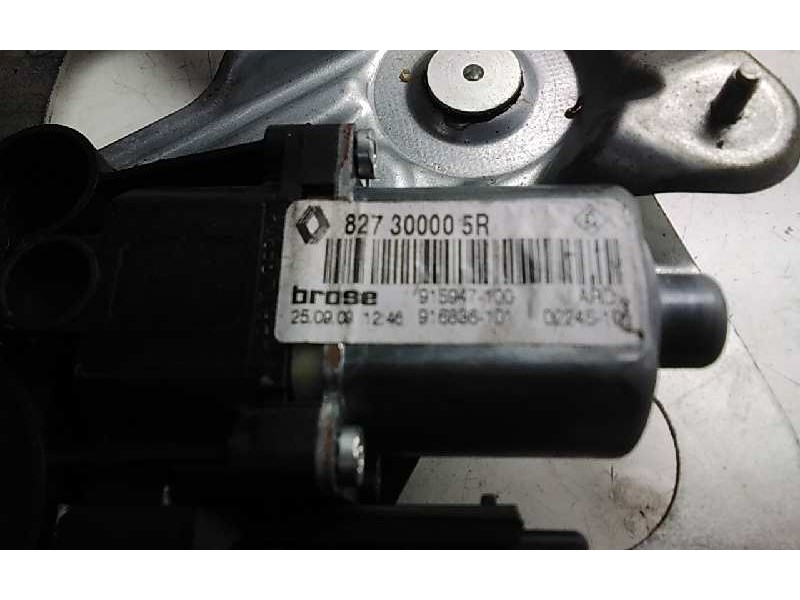 Recambio de elevalunas trasero derecho para renault scenic iii dynamique referencia OEM IAM 82730005R  