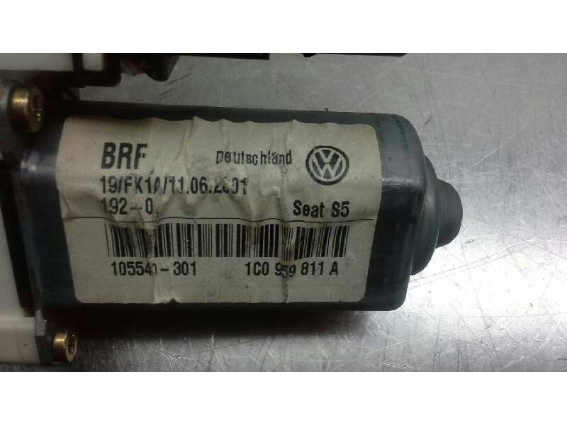 Recambio de motor elevalunas trasero izquierdo para seat leon (1m1) signo referencia OEM IAM 1C0959811A  