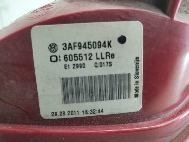 Recambio de piloto trasero derecho porton para volkswagen passat variant (365) 1.6 tdi dpf referencia OEM IAM 3AF945094K  