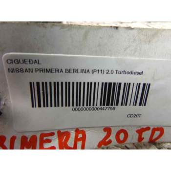 Recambio de cigueñal para nissan primera berlina (p11) 2.0 turbodiesel cat referencia OEM IAM   