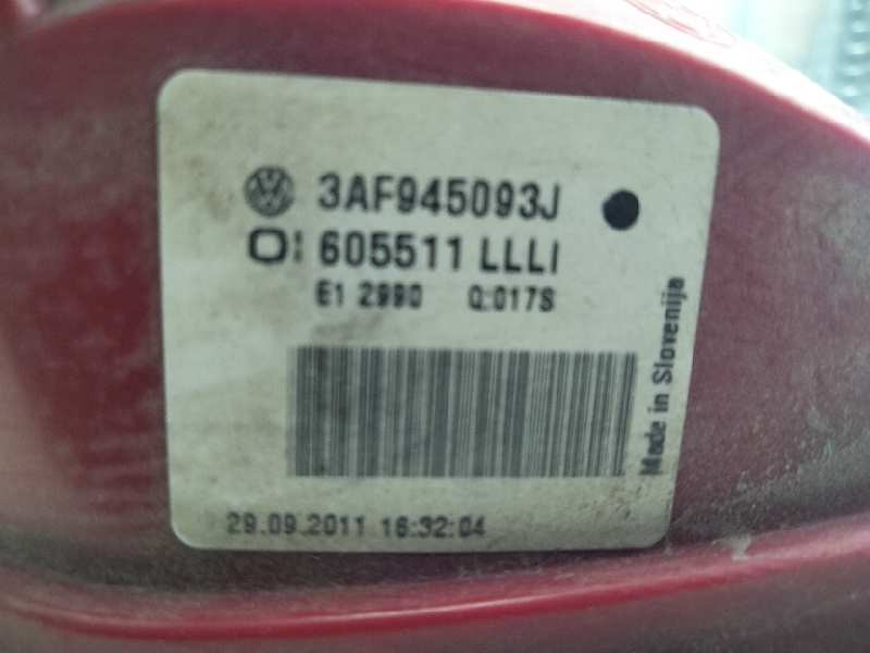 Recambio de piloto trasero izquierdo porton para volkswagen passat variant (365) 1.6 tdi dpf referencia OEM IAM 3AF945093J  