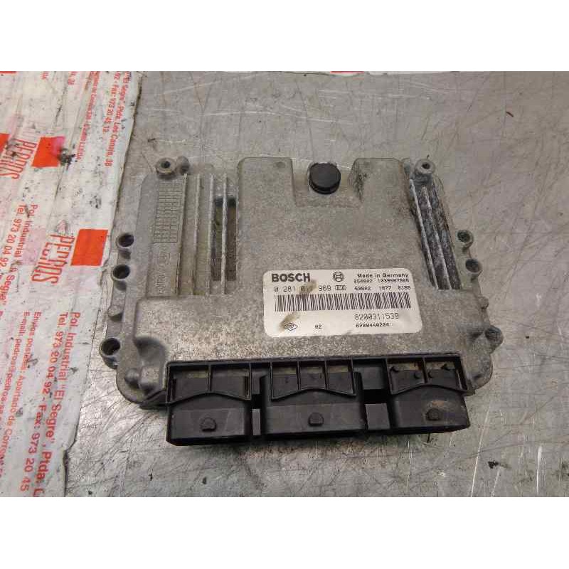 Recambio de centralita motor uce para renault laguna ii (bg0) 1.9 dci diesel referencia OEM IAM 8200311539 0281011969 