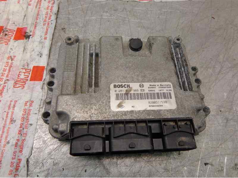 Recambio de centralita motor uce para renault laguna ii (bg0) 1.9 dci diesel referencia OEM IAM 8200311539 0281011969 