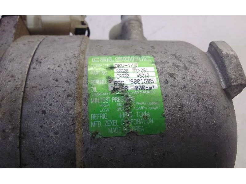 Recambio de compresor aire acondicionado para nissan terrano (wd21) referencia OEM IAM 926000F001  