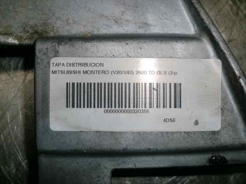 Recambio de tapa distribucion exterior para mitsubishi montero (v20/v40) 2500 td gls (2-ptas.) referencia OEM IAM   