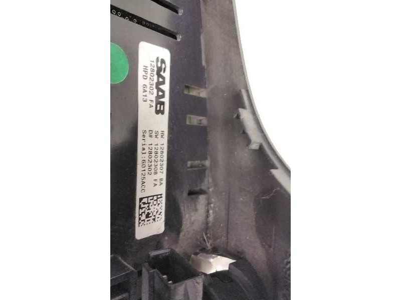 Recambio de mando climatizador para saab 9-3 berlina 1.9 tid cat referencia OEM IAM 12802302FA  122988