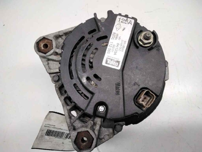 Recambio de alternador para renault laguna ii (bg0) 1.8 cat referencia OEM IAM 8200112065 14V 125A 