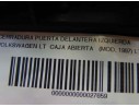 CERRADURA PUERTA DELANTERA IZQUIERDA 123092