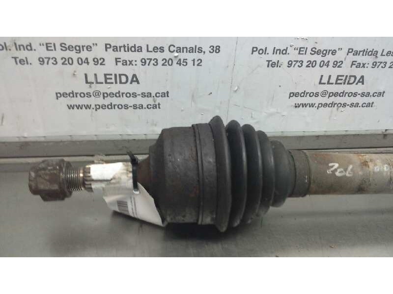 Recambio de transmision delantera izquierda para peugeot 206 berlina 1.4 referencia OEM IAM 9630767080  