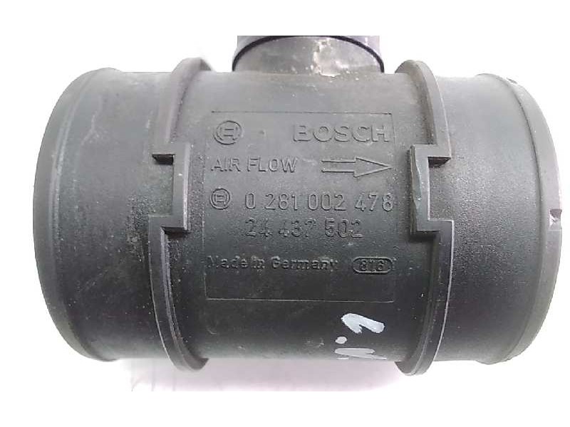 Recambio de caudalimetro para opel zafira a club referencia OEM IAM 0281002478  