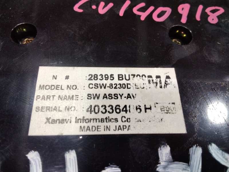 Recambio de mando calefaccion / aire acondicionado para nissan almera (n16/e) visia referencia OEM IAM 27515BN011  