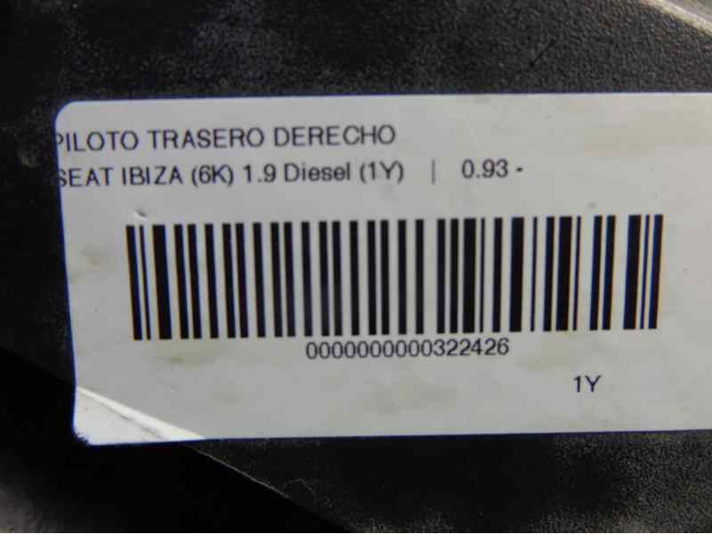 Recambio de piloto trasero derecho para seat ibiza (6k) cl referencia OEM IAM 6K6945112  