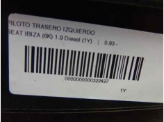 Recambio de piloto trasero izquierdo para seat ibiza (6k) cl referencia OEM IAM 6K6945111   2