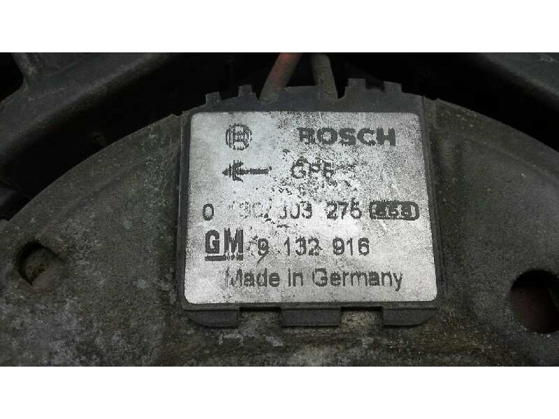 Recambio de electroventilador radiador aire acondicionado para opel zafira a elegance referencia OEM IAM 9132916 0130303275 