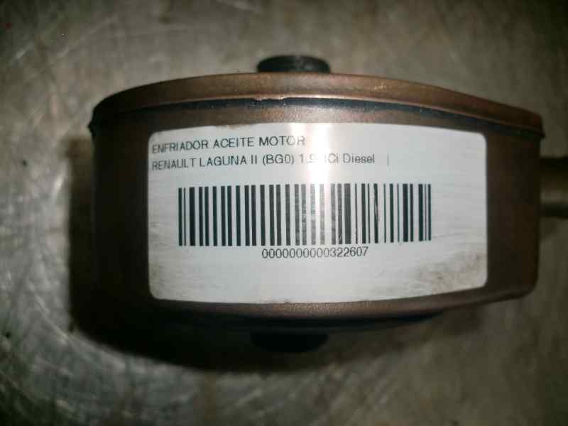 Recambio de enfriador aceite motor para renault laguna ii (bg0) 1.9 dci diesel referencia OEM IAM   