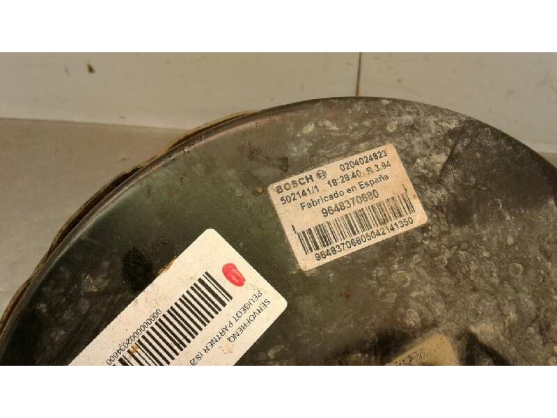 Recambio de servofreno para peugeot partner (s2) combiespace referencia OEM IAM 4535R4 9648370680 