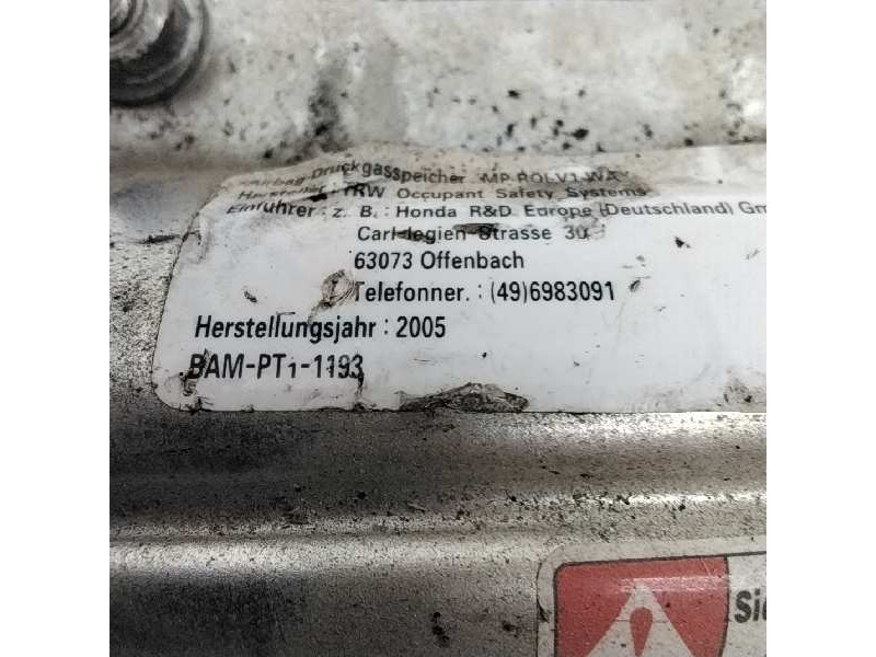 Recambio de airbag lateral derecho para honda accord berlina (cg7-9/ch1-7) 2.0 16v cat referencia OEM IAM BAMPT11193  