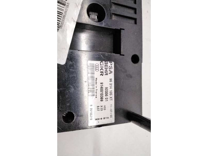 Recambio de mando calefaccion / aire acondicionado para citroen xsara picasso 2.0 hdi sx referencia OEM IAM 96314105XT  