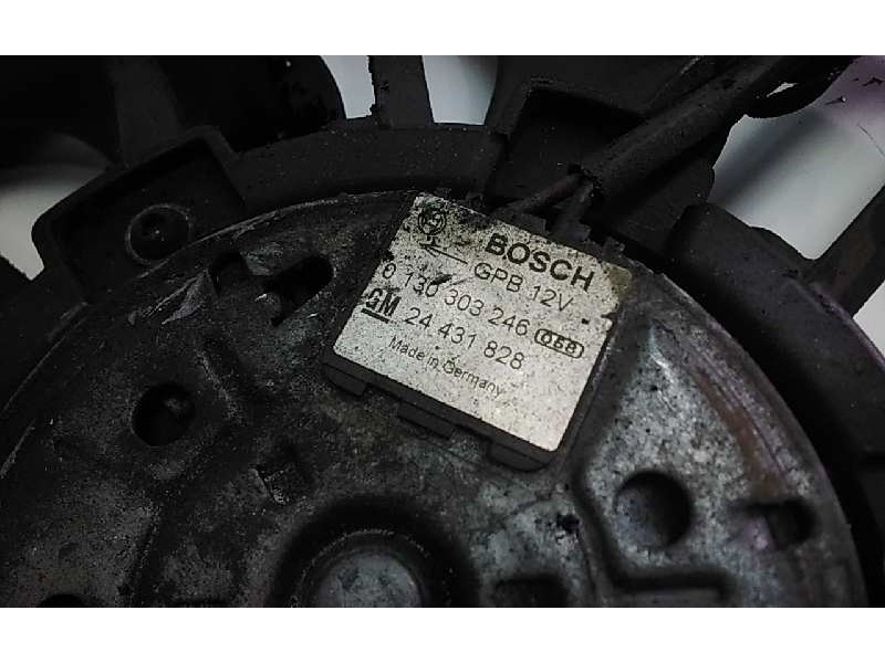 Recambio de electroventilador para opel zafira a club referencia OEM IAM 0130303246  