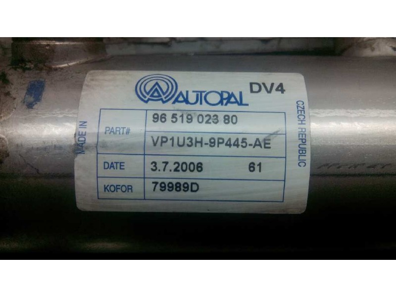 Recambio de enfriador de gases para peugeot 206 berlina 1.4 hdi referencia OEM IAM 9651902880  