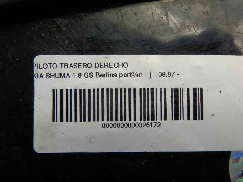 Recambio de piloto trasero derecho para kia shuma 1.8 gs berlina portón referencia OEM IAM   