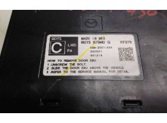 Recambio de modulo control puerta para mazda cx-30 referencia OEM IAM BDTS75M0G   2