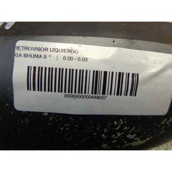 Recambio de retrovisor izquierdo para kia shuma ii 1.6 ls berlina portón referencia OEM IAM   