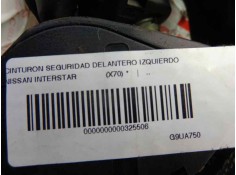 Recambio de cinturon seguridad delantero izquierdo para nissan interstar (x70) 2.5 dci diesel cat referencia OEM IAM    2