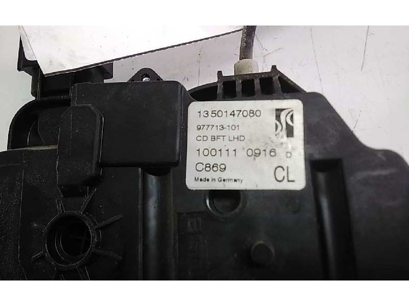 Recambio de cerradura puerta delantera derecha para citroen jumper caja cerrada (06.2006 =>) 33 l1h1 hdi 120 referencia OEM IAM 