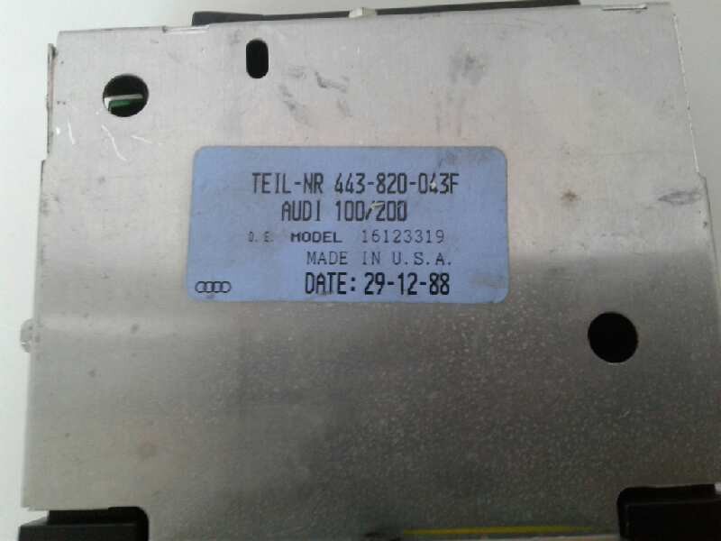 Recambio de mando calefaccion / aire acondicionado para audi 100 berlina (443) básico referencia OEM IAM 443819045D  