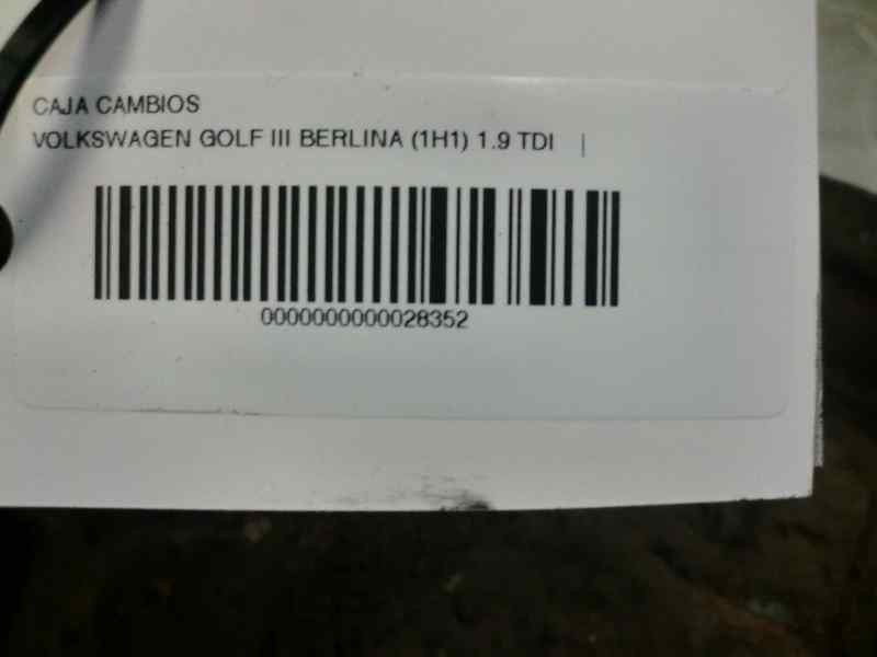 Recambio de caja cambios para volkswagen golf iii berlina (1h1) 1.9 tdi referencia OEM IAM CYP  123798
