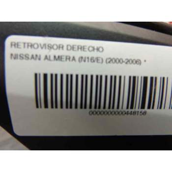 Recambio de retrovisor derecho para nissan almera (n16/e) referencia OEM IAM   