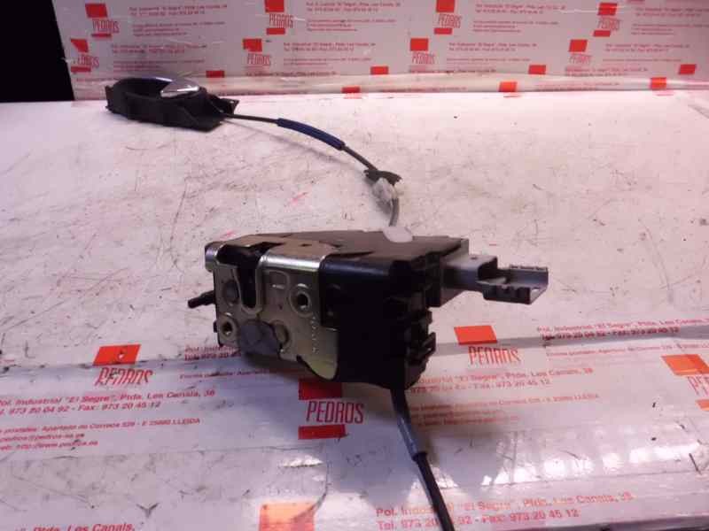 Recambio de cerradura puerta delantera derecha para citroen c4 berlina 1.6 16v hdi referencia OEM IAM   123860