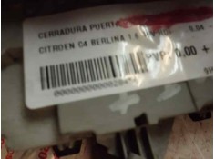 Recambio de cerradura puerta delantera derecha para citroen c4 berlina 1.6 16v hdi referencia OEM IAM   123860 2