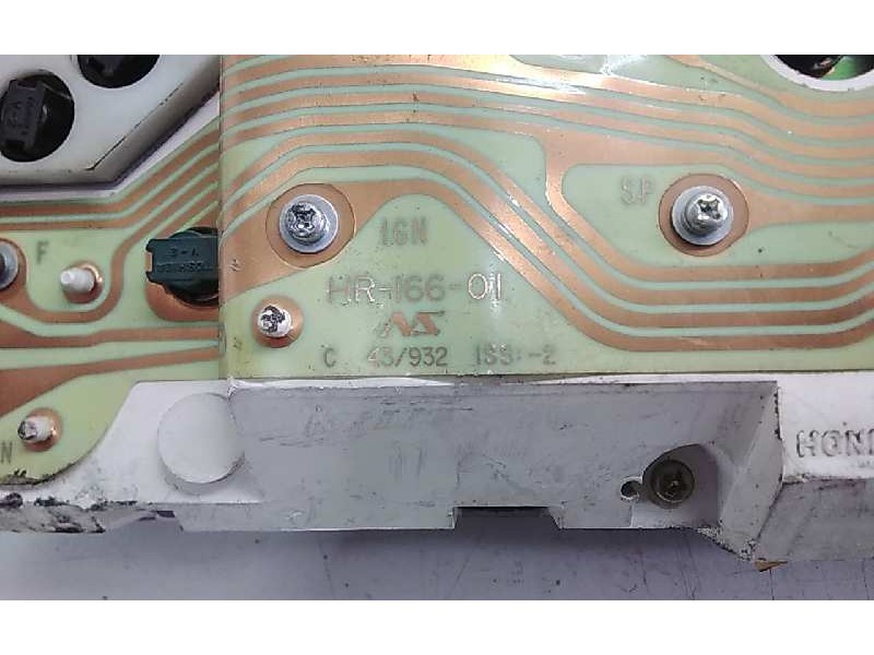 Recambio de cuadro instrumentos para honda accord berlina (cc/ce) 2.0 cat referencia OEM IAM HR16601  123868