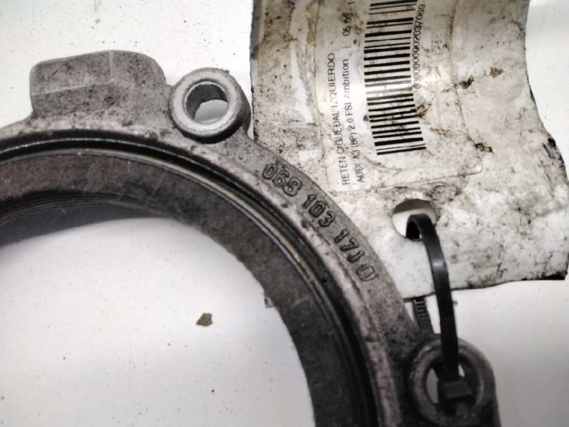 Recambio de reten cigueñal izquierdo para audi a3 (8p) 2.0 fsi ambition referencia OEM IAM 06B103171D  