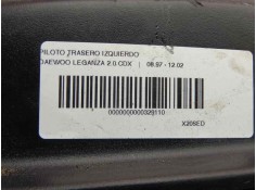 Recambio de piloto trasero izquierdo para daewoo leganza 2.0 cdx referencia OEM IAM 96206578   2