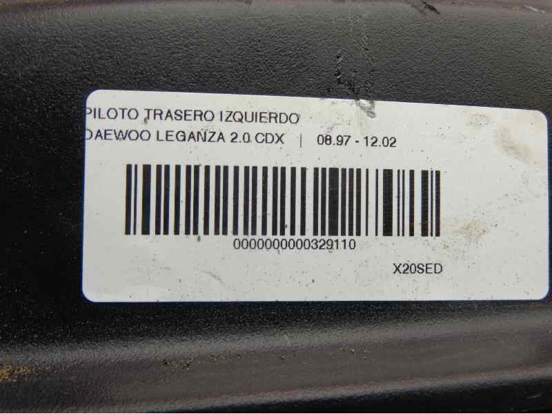 Recambio de piloto trasero izquierdo para daewoo leganza 2.0 cdx referencia OEM IAM 96206578  