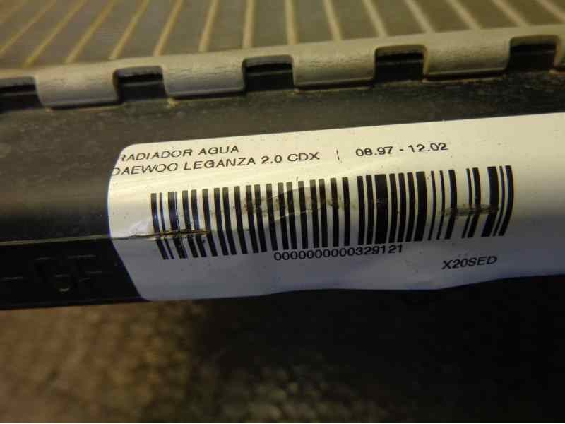Recambio de radiador agua para daewoo leganza 2.0 cdx referencia OEM IAM 96273596  