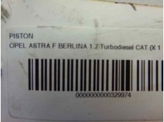 Recambio de piston para opel astra f berlina 1.7 turbodiesel cat (x 17 dtl / 2h8) referencia OEM IAM    2