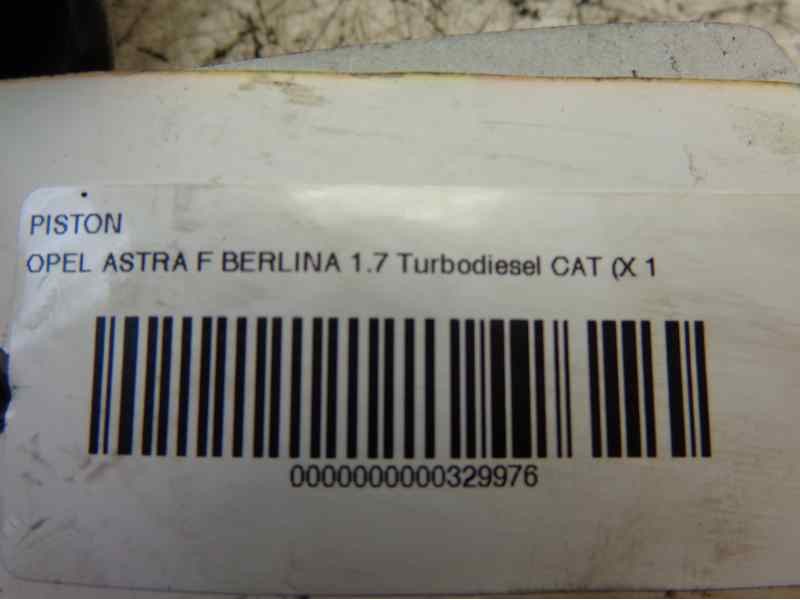 Recambio de piston para opel astra f berlina 1.7 turbodiesel cat (x 17 dtl / 2h8) referencia OEM IAM   