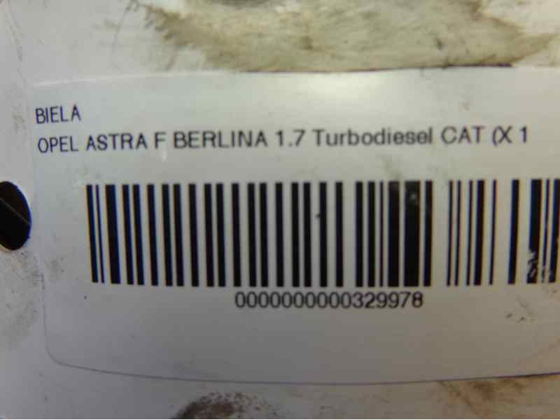 Recambio de biela para opel astra f berlina 1.7 turbodiesel cat (x 17 dtl / 2h8) referencia OEM IAM   