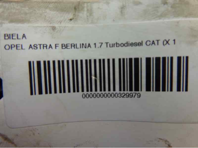 Recambio de biela para opel astra f berlina 1.7 turbodiesel cat (x 17 dtl / 2h8) referencia OEM IAM   