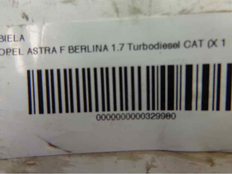 Recambio de biela para opel astra f berlina 1.7 turbodiesel cat (x 17 dtl / 2h8) referencia OEM IAM   
