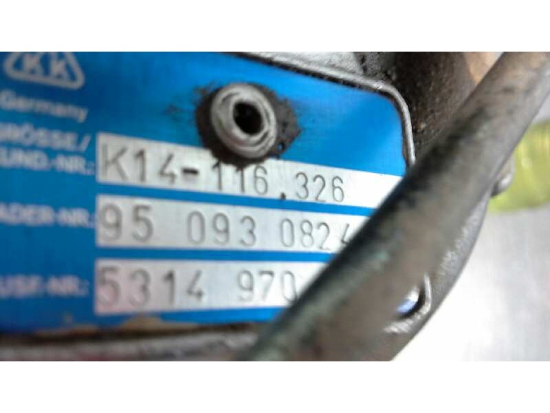 Recambio de turbocompresor para peugeot 306 berlina 3/5 puertas (s1) 1.9 turbodiesel referencia OEM IAM K14116326  