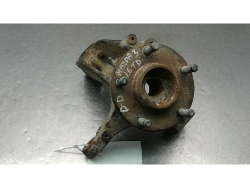 Recambio de mangueta delantera derecha para mazda 3 berlina (bk) referencia OEM IAM   124074