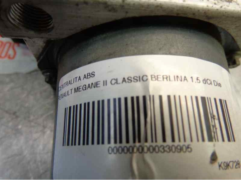 Recambio de centralita abs para renault megane ii classic berlina 1.5 dci diesel fap referencia OEM IAM 0265231577  