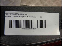 Recambio de piloto trasero central para renault laguna ii (bg0) 1.8 cat referencia OEM IAM    2